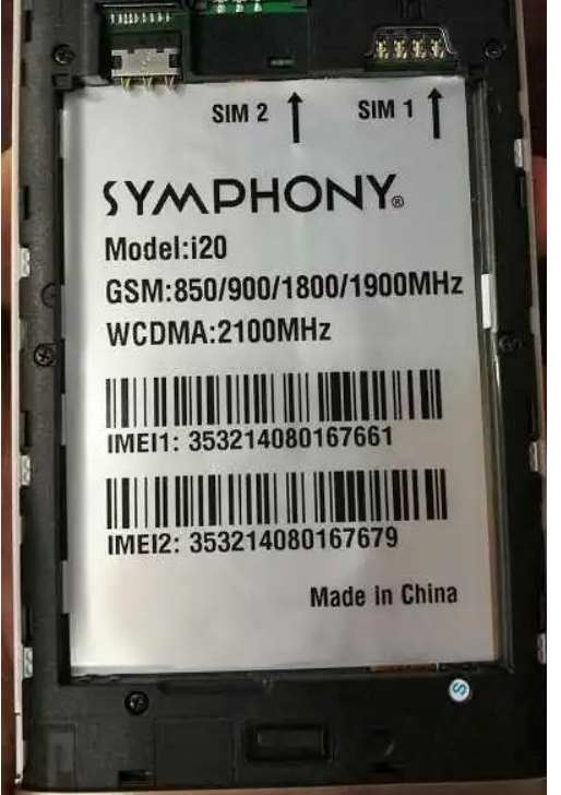 Symphony I Flash File All Version Hw Hw Stock Firmware Pure Flash