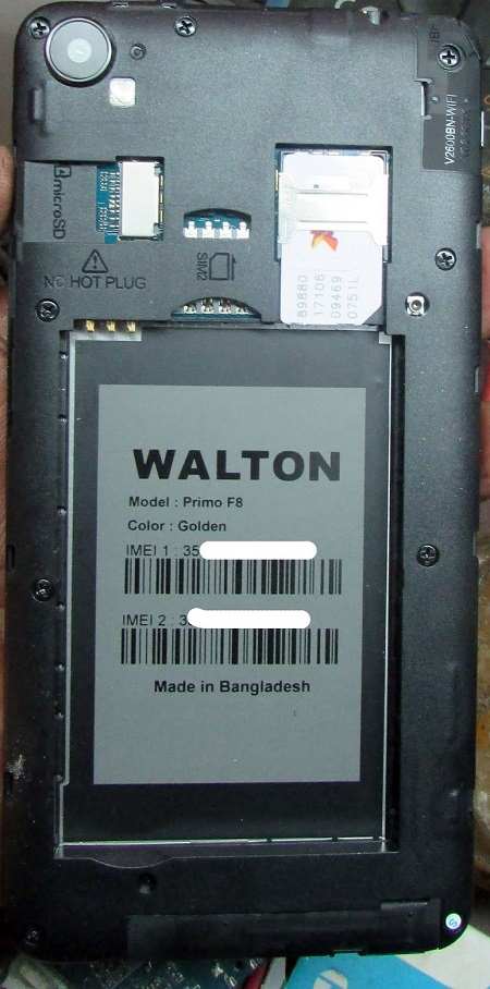 WALTON PRIMO F8 FLASH FILE