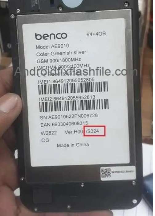 Lava benco V80 Flash File 