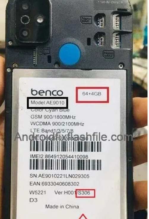 Lava benco V80 Flash File 