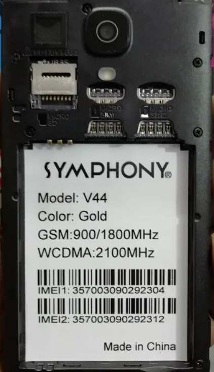 Symphony V44 Flash File