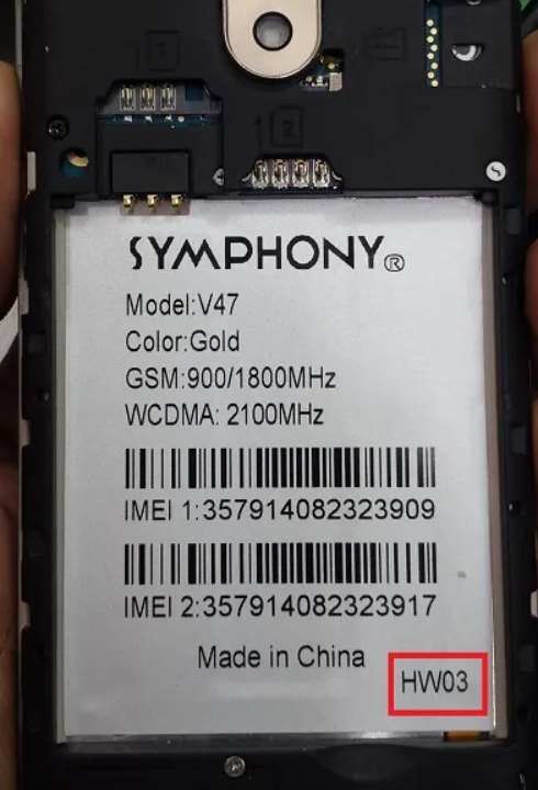 Symphony V47 Flash File