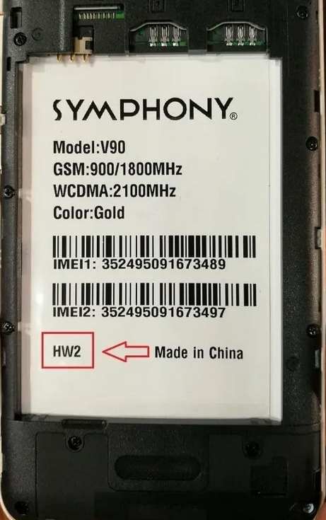 Symphony V90 Flash File