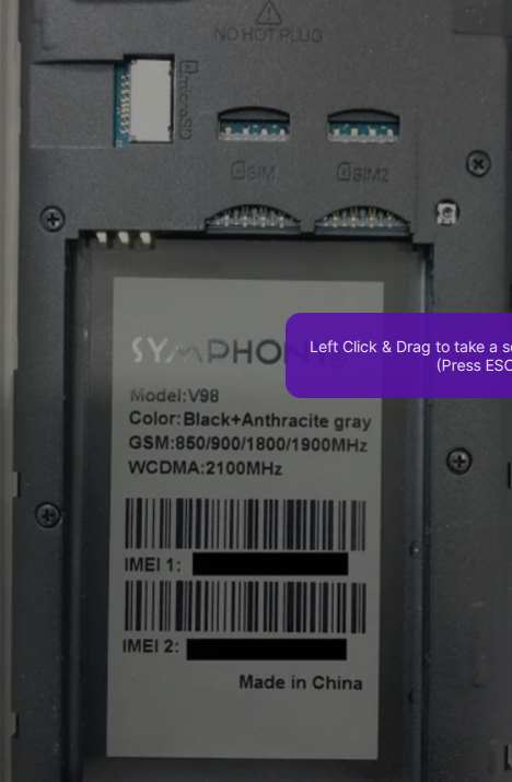 Symphony V98 Flash File