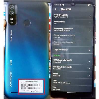 Symphony Z18 Frp File