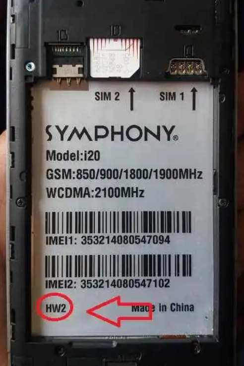 Symphony i20 Flash File