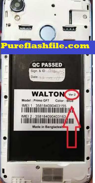  Walton Primo GF7 Flash File