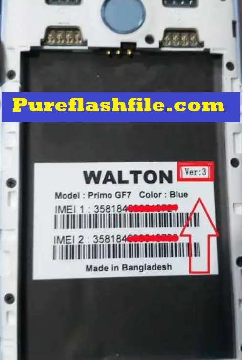  Walton Primo GF7 Flash File