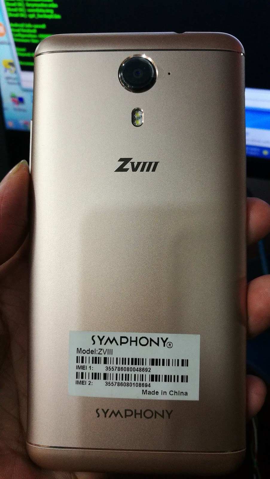 Symphony ZVIII Flash File