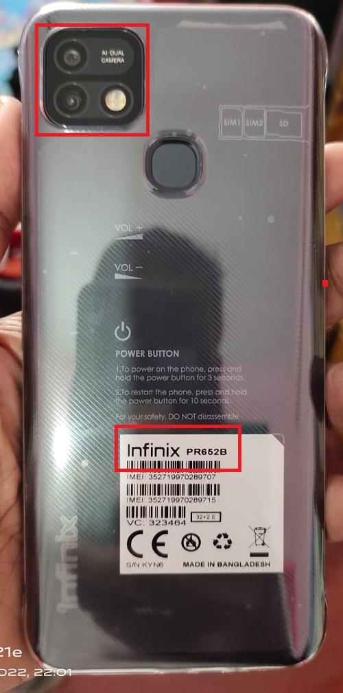  Infinix PR652B Smart 5 Pro Flash File