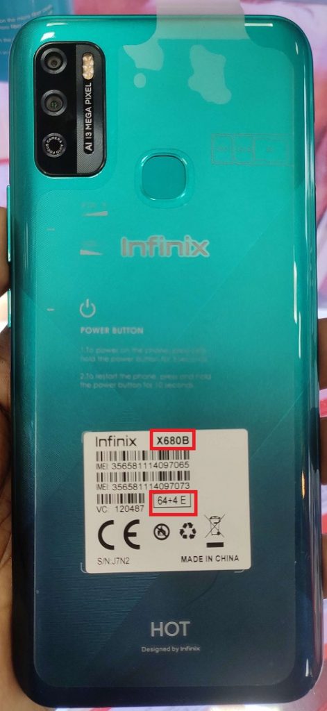 Infinix X680 Hot 9 Play Flash File