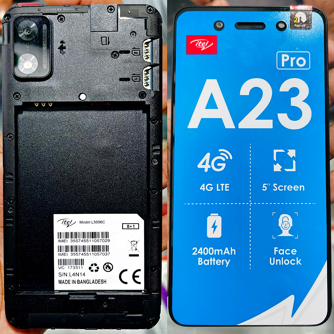 Itel L5006C A23 Pro Flash File