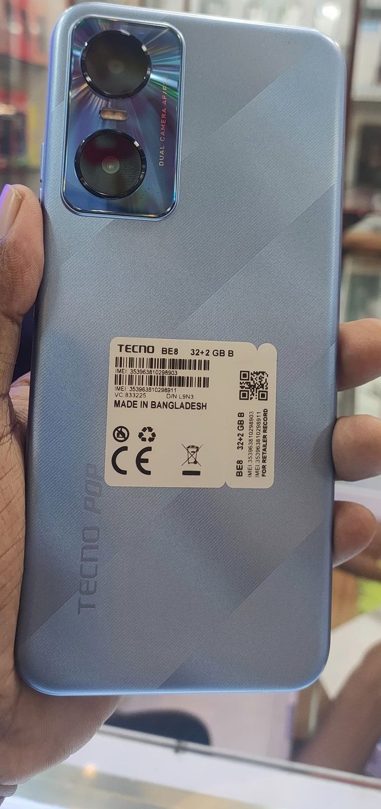 Tecno Pop 6 Pro BE8 Flash File