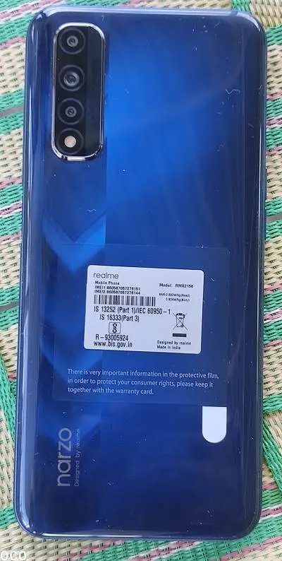 Realme Narzo 30 RMX2156 Flash File