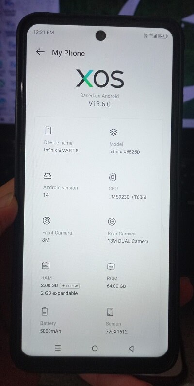 Infinix X6525D Flash File